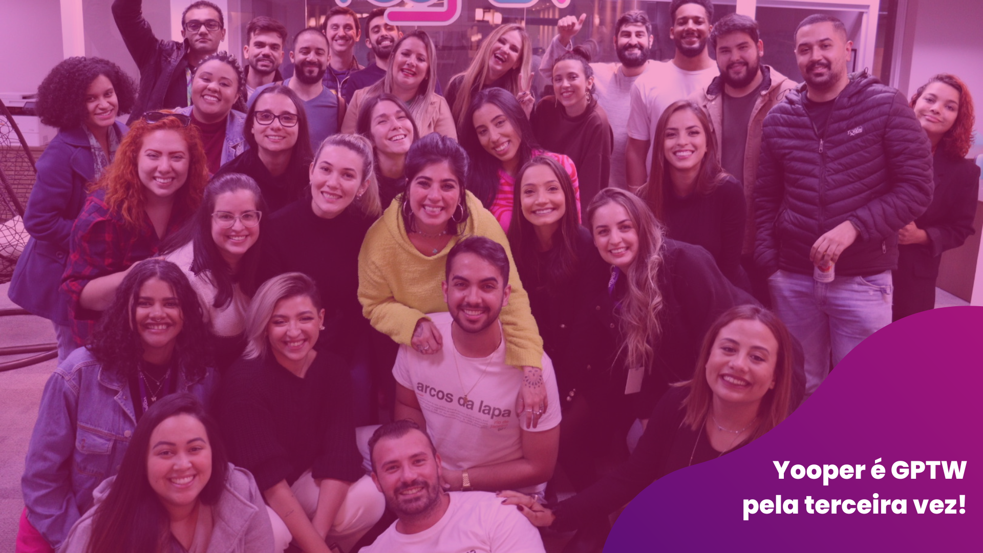 Fomos certificados (de novo!) pela GPTW como um excelente lugar para se trabalhar no Brasil!