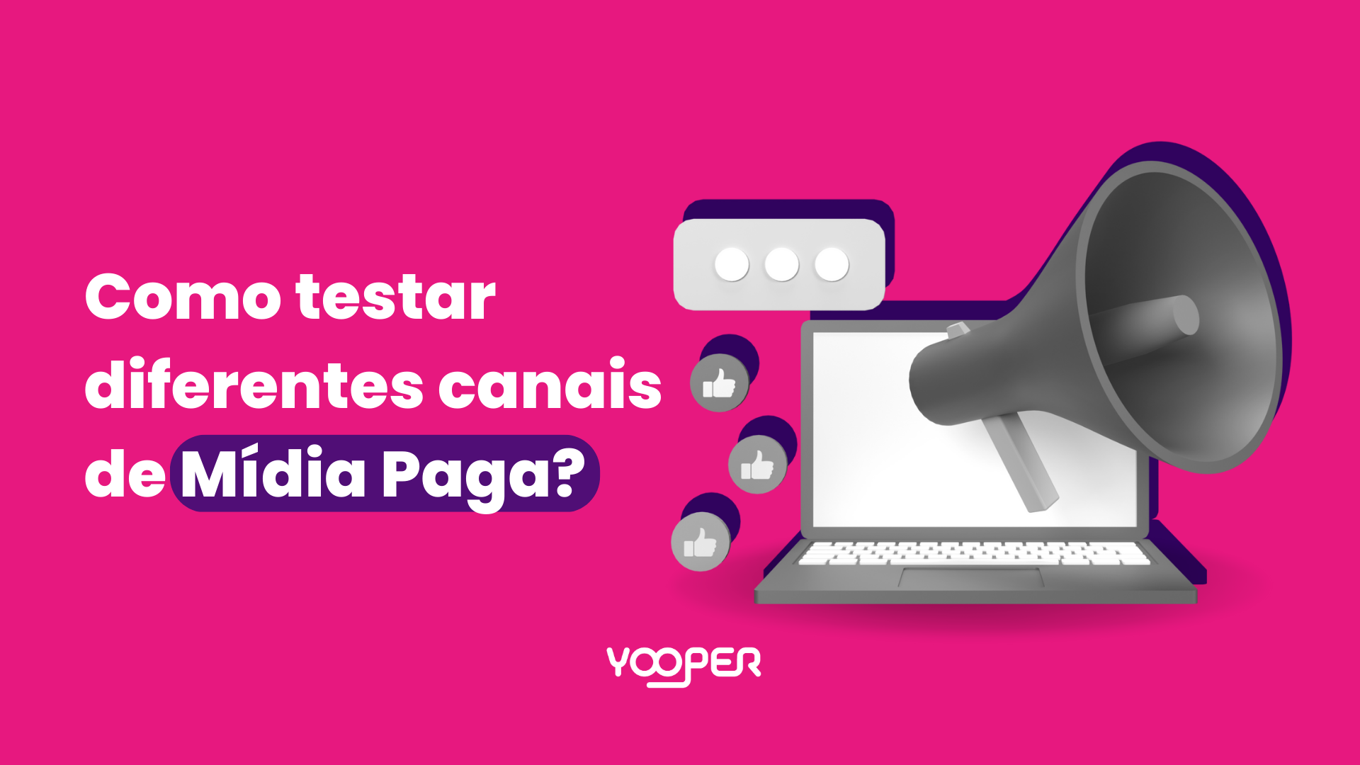 Como testar diferentes canais de mídia paga?