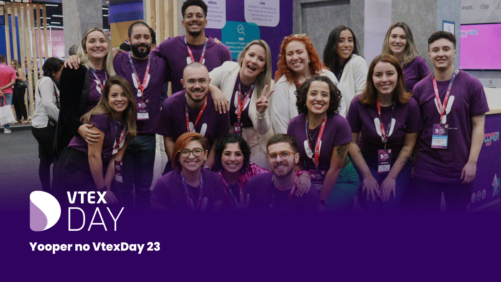 Yooper marca presença no VTEX Day 2023: Visite nosso estande e concorra a um copo Stanley!