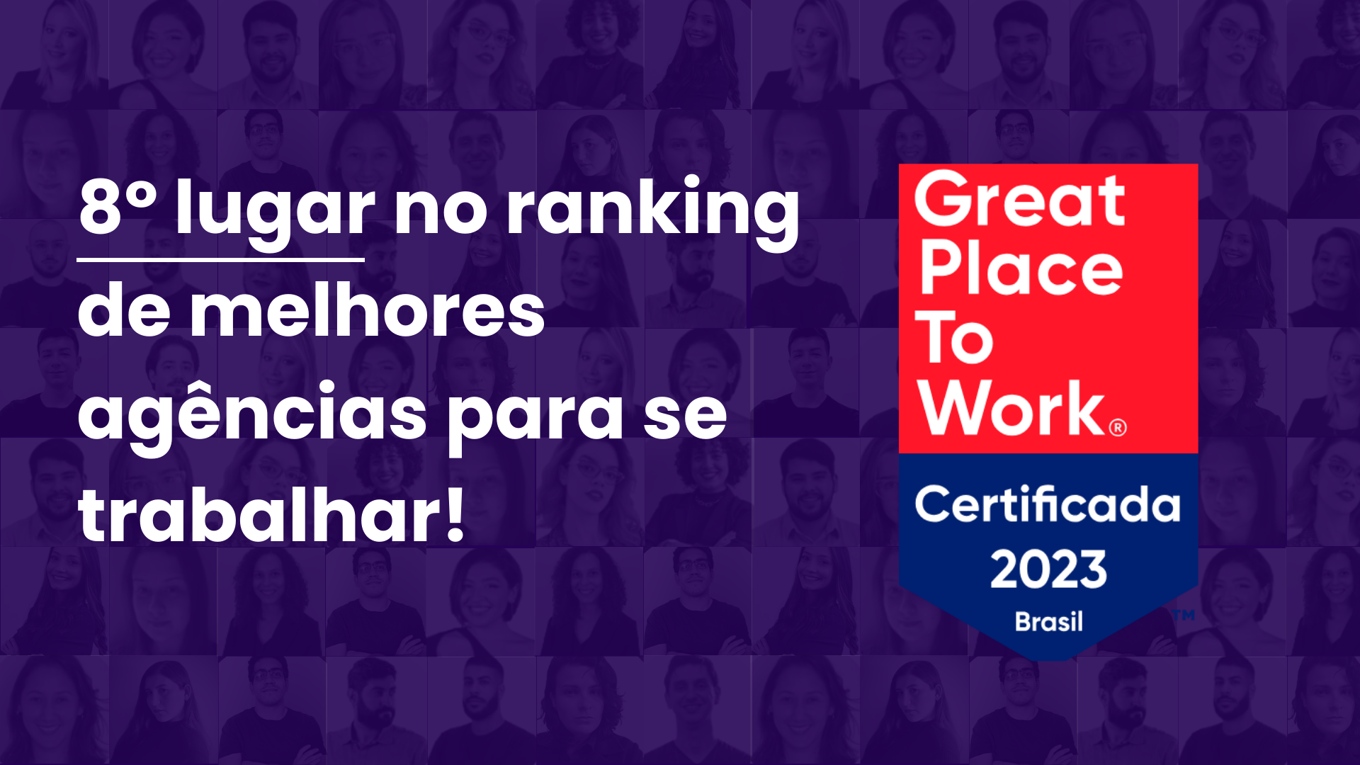 Yooper é certificada e reconhecida como a oitava melhor agência para se trabalhar no Brasil